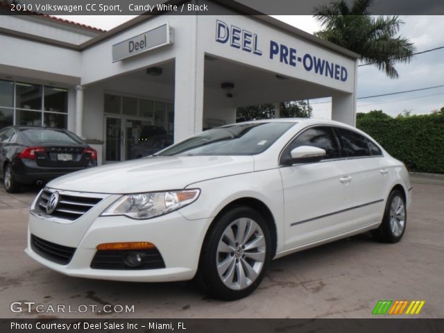 2010 Volkswagen CC Sport in Candy White
