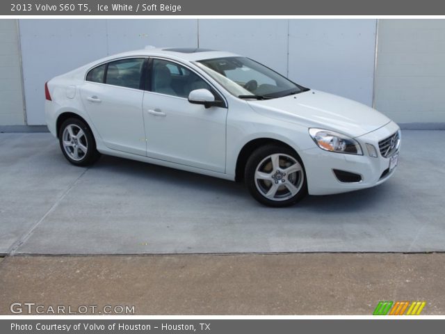 2013 Volvo S60 T5 in Ice White