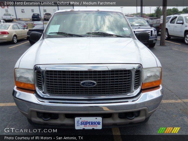 2000 Ford Excursion Limited in Oxford White