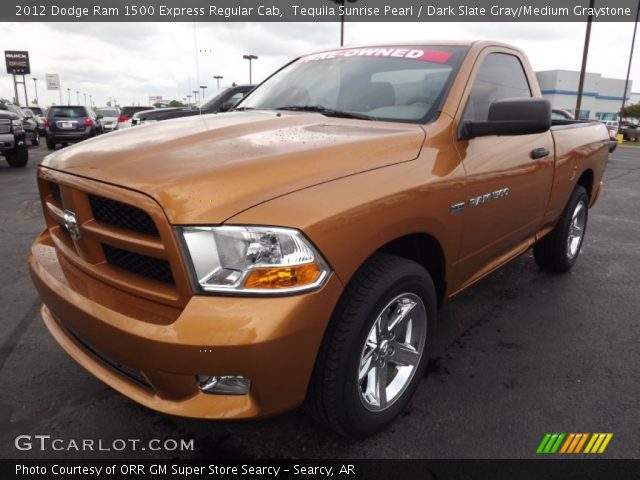 2012 Dodge Ram 1500 Express Regular Cab in Tequila Sunrise Pearl
