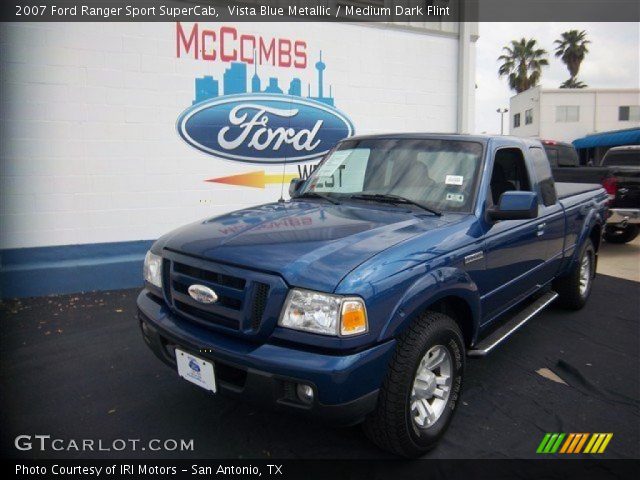 2007 Ford Ranger Sport SuperCab in Vista Blue Metallic