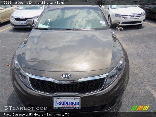 2012 Kia Optima LX in Metal Bronze