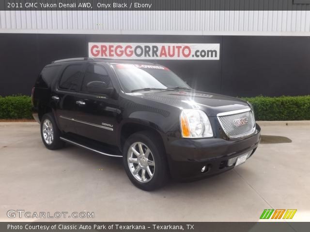 2011 GMC Yukon Denali AWD in Onyx Black