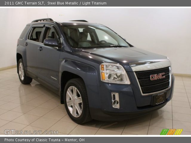 2011 GMC Terrain SLT in Steel Blue Metallic