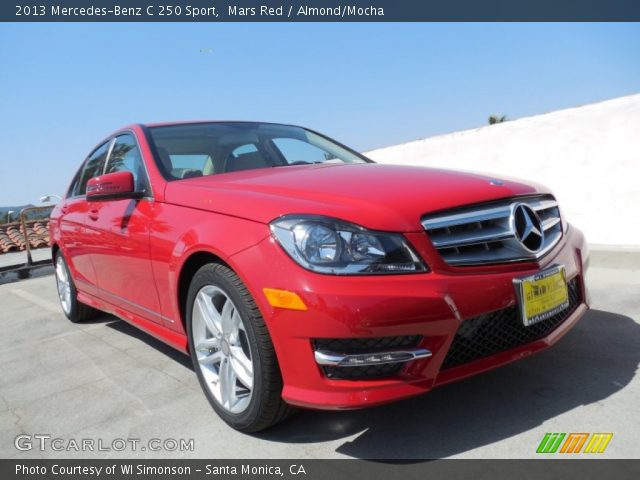 2013 Mercedes-Benz C 250 Sport in Mars Red