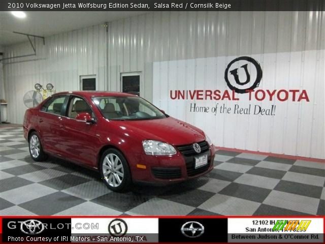 2010 Volkswagen Jetta Wolfsburg Edition Sedan in Salsa Red