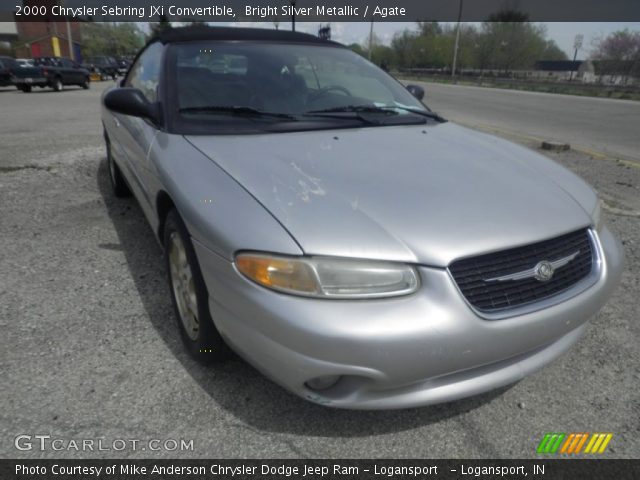 2000 Chrysler Sebring JXi Convertible in Bright Silver Metallic