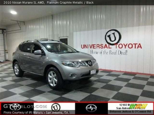 2010 Nissan Murano SL AWD in Platinum Graphite Metallic