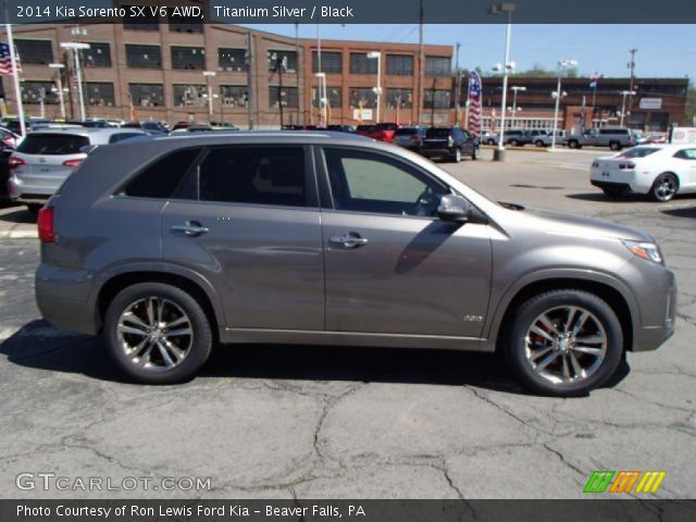 2014 Kia Sorento SX V6 AWD in Titanium Silver