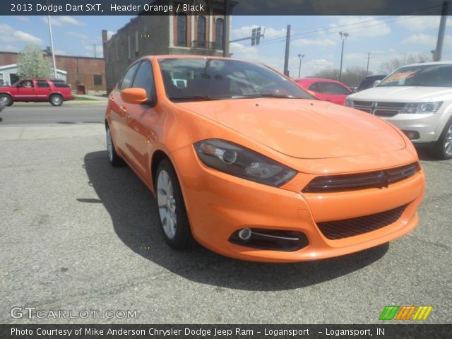 2013 Dodge Dart SXT in Header Orange