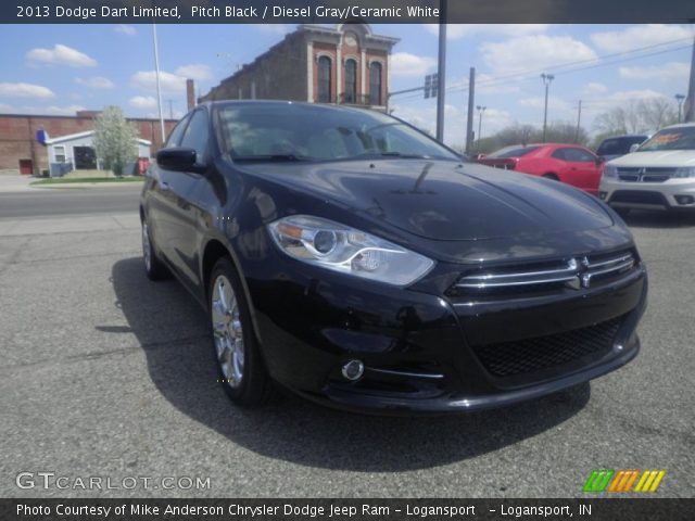2013 Dodge Dart Limited in Pitch Black