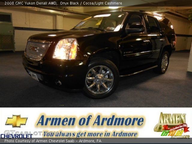2008 GMC Yukon Denali AWD in Onyx Black