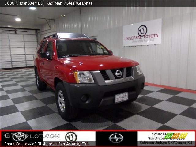 2008 Nissan Xterra S in Red Alert