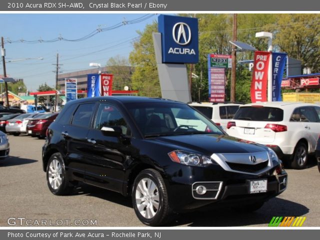 2010 Acura RDX SH-AWD in Crystal Black Pearl