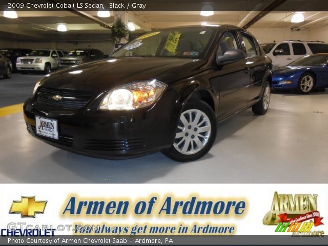 2009 Chevrolet Cobalt LS Sedan in Black