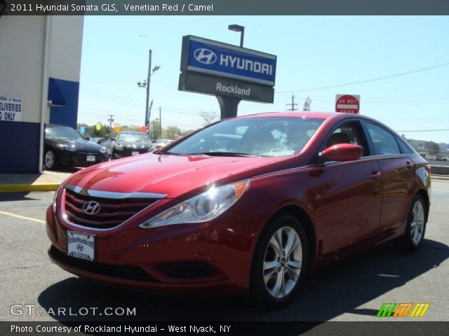 2011 Hyundai Sonata GLS in Venetian Red