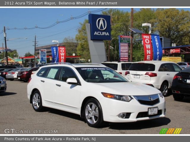 2012 Acura TSX Sport Wagon in Bellanova White Pearl