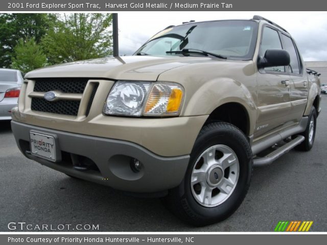 2001 Ford Explorer Sport Trac  in Harvest Gold Metallic