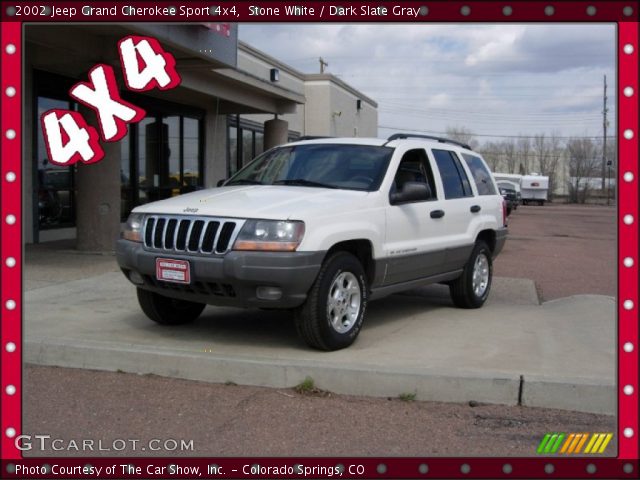 2002 Jeep Grand Cherokee Sport 4x4 in Stone White