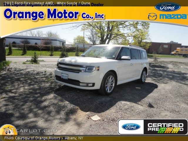 2013 Ford Flex Limited AWD in White Suede