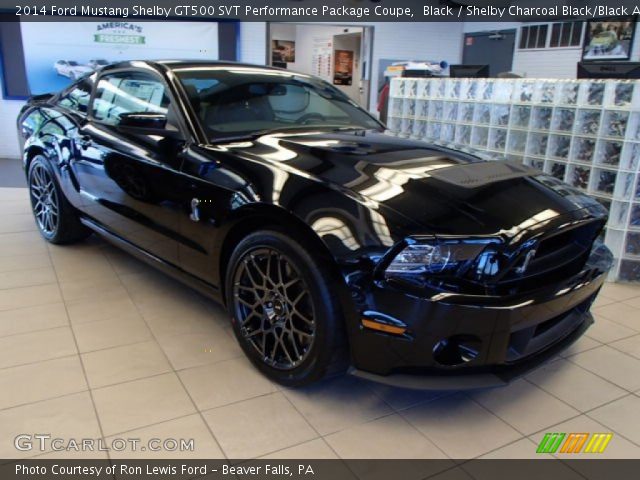 Black 2014 Ford Mustang Shelby Gt500 Svt Performance