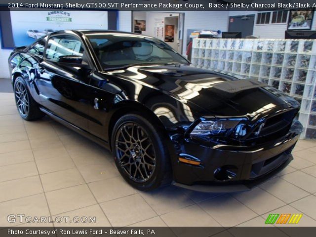 2014 Ford Mustang Shelby GT500 SVT Performance Package Coupe in Black