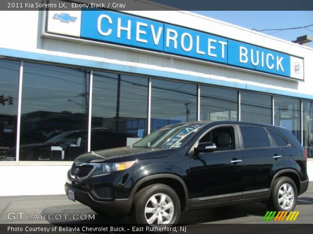 2011 Kia Sorento LX in Ebony Black