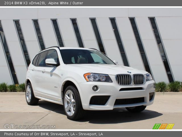 2014 BMW X3 xDrive28i in Alpine White