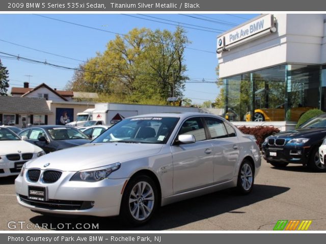 2009 BMW 5 Series 535xi Sedan in Titanium Silver Metallic