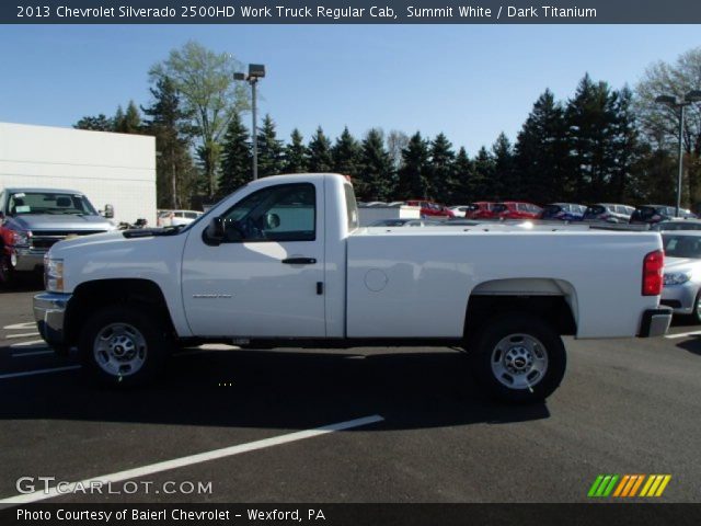 2013 Chevrolet Silverado 2500HD Work Truck Regular Cab in Summit White