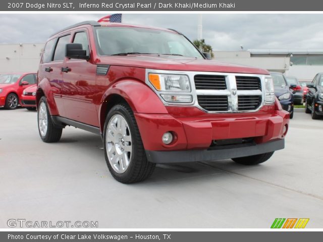 2007 Dodge Nitro SLT in Inferno Red Crystal Pearl