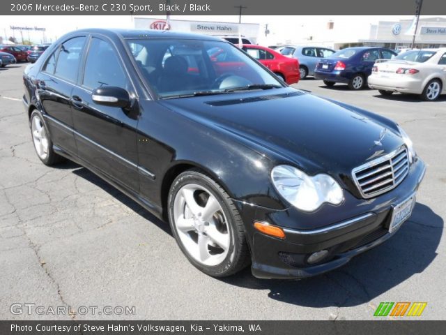 2006 Mercedes-Benz C 230 Sport in Black