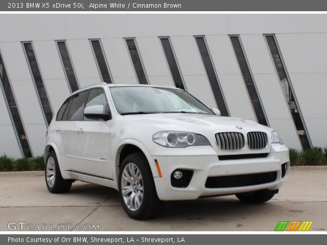 2013 BMW X5 xDrive 50i in Alpine White