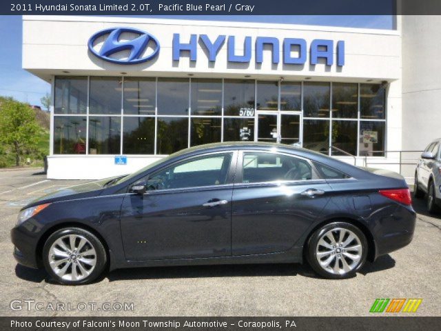 2011 Hyundai Sonata Limited 2.0T in Pacific Blue Pearl