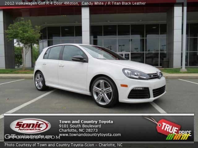 2012 Volkswagen Golf R 4 Door 4Motion in Candy White