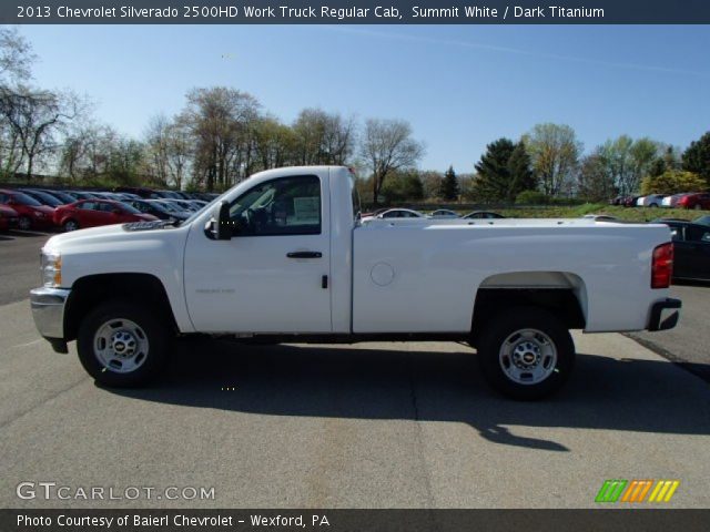 2013 Chevrolet Silverado 2500HD Work Truck Regular Cab in Summit White