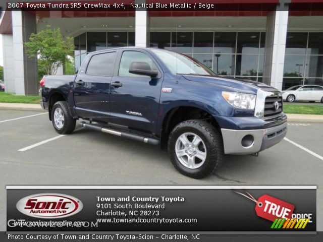 2007 Toyota Tundra SR5 CrewMax 4x4 in Nautical Blue Metallic
