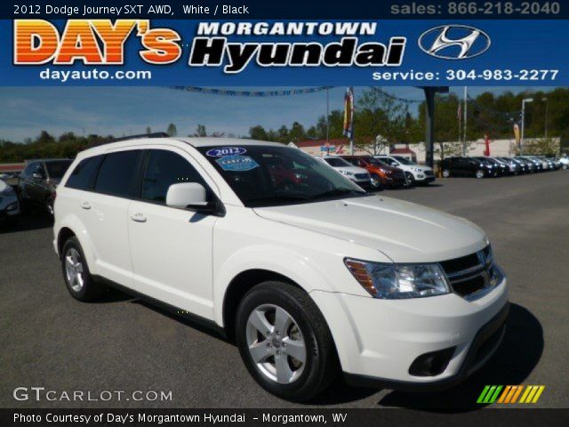 2012 Dodge Journey SXT AWD in White