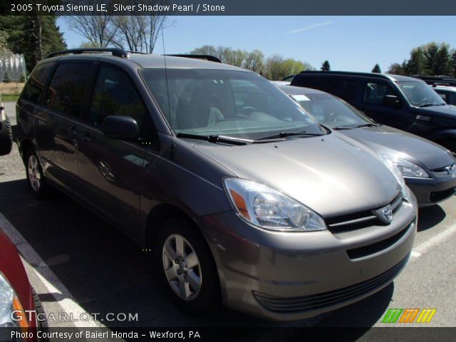 2005 Toyota Sienna LE in Silver Shadow Pearl