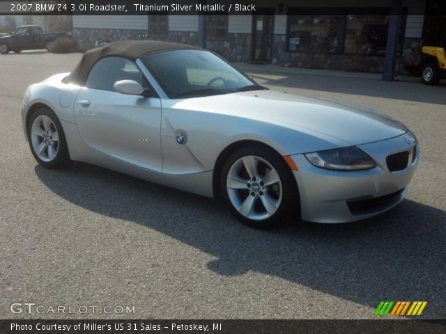 2007 BMW Z4 3.0i Roadster in Titanium Silver Metallic