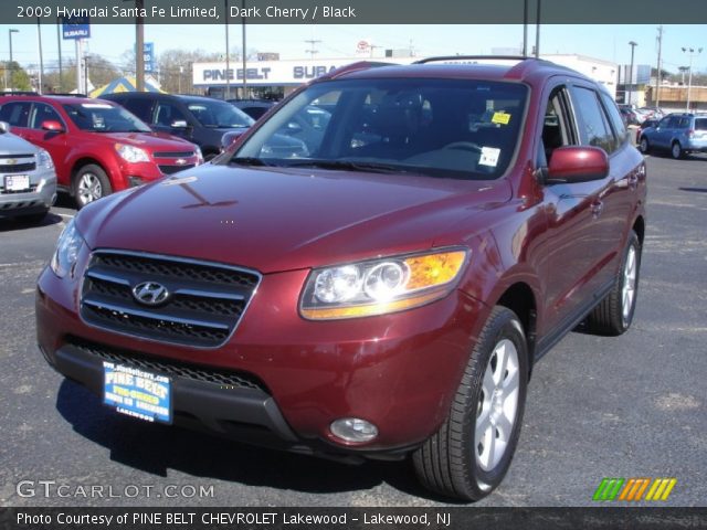 2009 Hyundai Santa Fe Limited in Dark Cherry