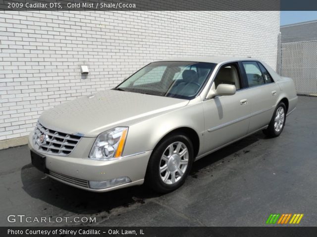 2009 Cadillac DTS  in Gold Mist