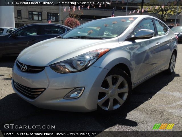 2011 Hyundai Elantra Limited in Shimmering Silver Metallic
