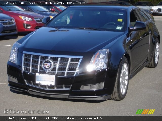 2012 Cadillac CTS Coupe in Black Raven