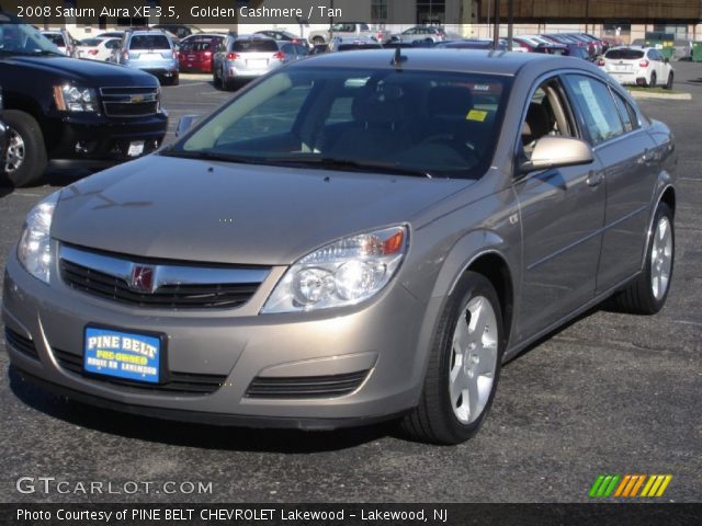 2008 Saturn Aura XE 3.5 in Golden Cashmere