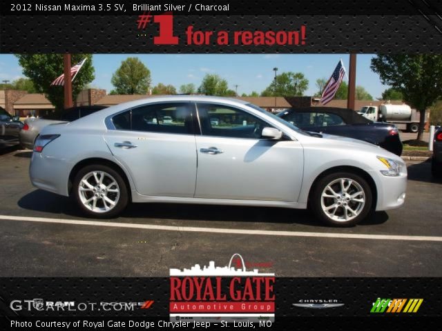 2012 Nissan Maxima 3.5 SV in Brilliant Silver