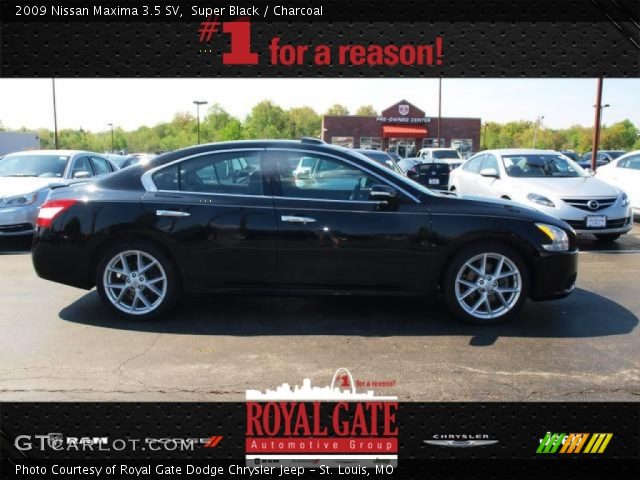 2009 Nissan Maxima 3.5 SV in Super Black