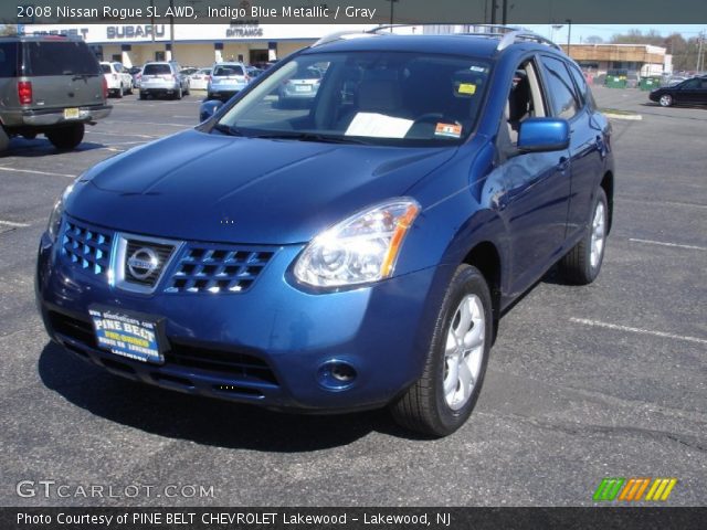2008 Nissan Rogue SL AWD in Indigo Blue Metallic