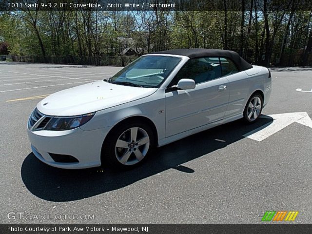2011 Saab 9-3 2.0T Convertible in Arctic White