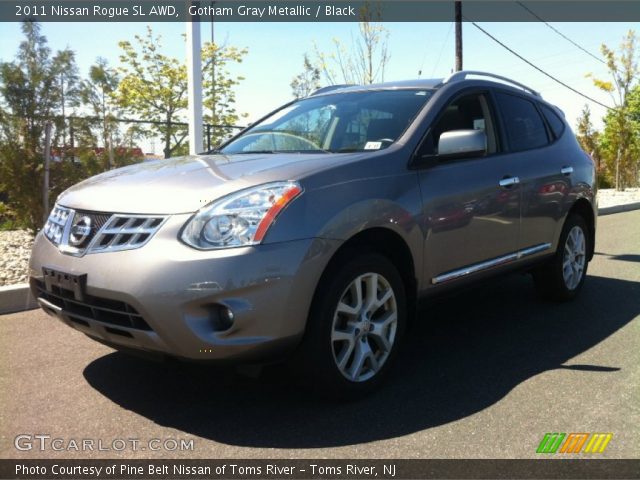 2011 Nissan Rogue SL AWD in Gotham Gray Metallic